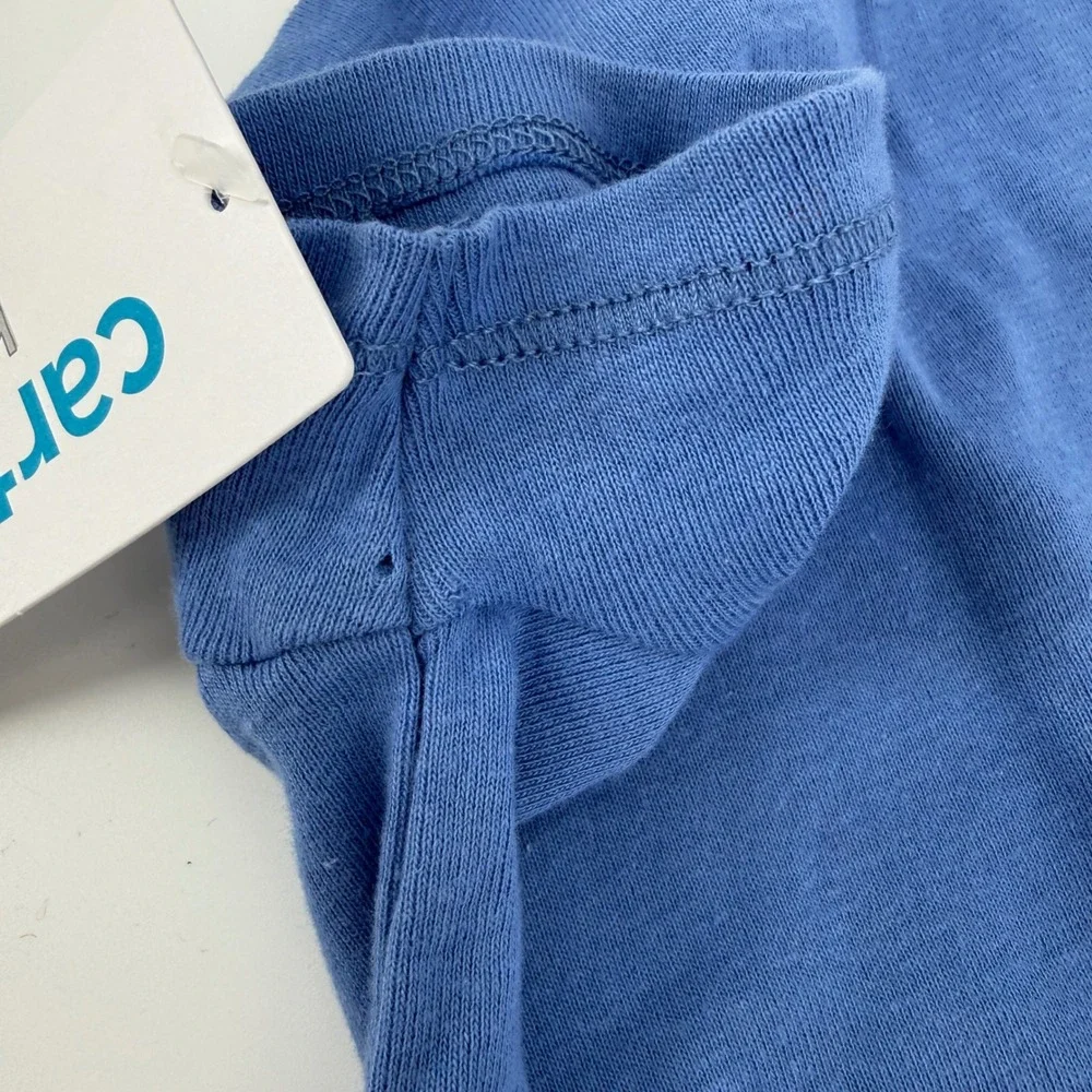Carters Baby Boy Blue Bear Graphic Bodysuit‎ 12M Cutest Little Cuddler